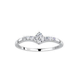 Wholesale Sterling Silver Geometric Ring - JD18091