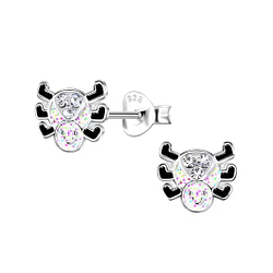 Wholesale Sterling Silver Spider Ear Studs - JD20405