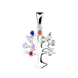 Wholesale Sterling Silver Tree Of Life Pendant - JD8810