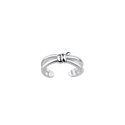 Wholesale Sterling Silver Knot Ear Cuff - JD20486