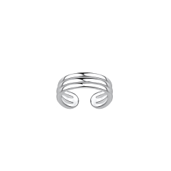 Wholesale Sterling Silver Line Ear Cuff - JD20485