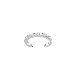 Wholesale Sterling Silver Eternity Ear Cuff - JD20521