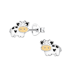 Wholesale Sterling Silver Cow Ear Studs - JD20502