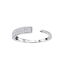 Wholesale Sterling Silver Opened Ring - JD20614