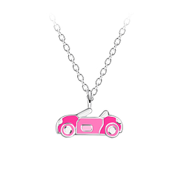 Wholesale Sterling Silver Car Necklace - JD19928