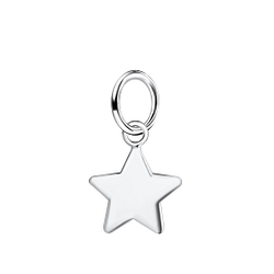 Wholesale Sterling Silver Star Pendant - JD10647