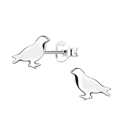 Wholesale Sterling Silver Bird Ear Studs - JD21232