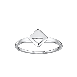 Wholesale Sterling Silver Square Ring - JD21260
