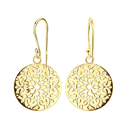 Wholesale Sterling Silver Filigree Earrings - JD21018