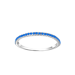 Wholesale Sterling Silver Eternity Ring - JD21337 Wholesale Sterling Silver Eternity Ring - JD21337