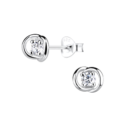 Wholesale Sterling Silver Geometric Ear Studs - JD21401