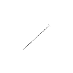 Wholesale 20mm Sterling Silver Pin with 1.3mm Flat Head - Pack of 10 - JD21354