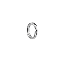 Wholesale Sterling Silver Split Ring - Pack of 10 Pieces - JD21348