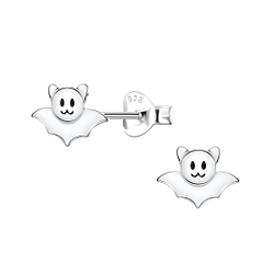 Wholesale Sterling Silver Bat Ear Studs - JD21647