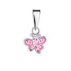 Wholesale Sterling Silver Dragonfly Pendant - JD20579