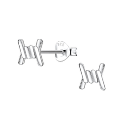 Wholesale Sterling Silver Knot Ear Studs - JD21821