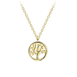 Wholesale Sterling Silver Tree Of Life Necklace - JD21316