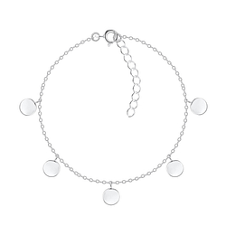 Wholesale Sterling Silver Round Bracelet - JD20076