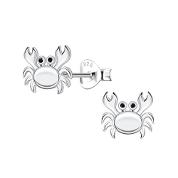 Wholesale Sterling Silver Crab Ear Studs - JD23270