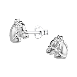 Wholesale Sterling Silver Horse Ear Studs - JD8372