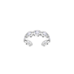 Wholesale Sterling Silver Patterned Ear Cuff - JD23798 Wholesale Sterling Silver Patterned Ear Cuff - JD23798