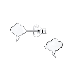 Wholesale Sterling Silver Thunderstrom Ear Studs - JD20959