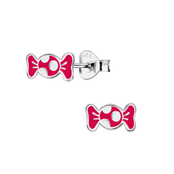 Wholesale Sterling Silver Candy Ear Studs - JD23423