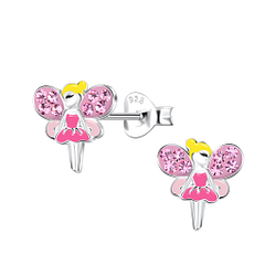 Wholesale Sterling Silver Fairy Ear Studs - JD22074