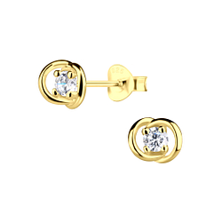 Wholesale Sterling Silver Geometric Ear Studs - JD22933