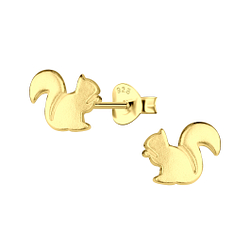Wholesale Sterling Silver Squirrel Ear Studs - JD23126