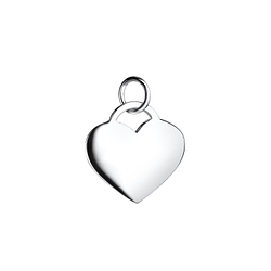 Wholesale Sterling Silver Heart Pendant - JD22258