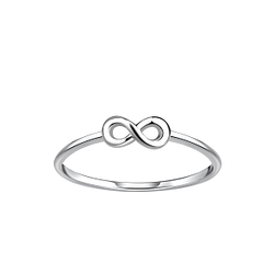 Wholesale Sterling Silver Infinity Ring - JD23081