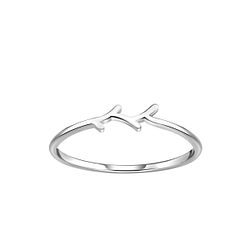 Wholesale Sterling Silver Branch Ring - JD23372