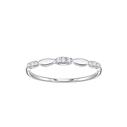 Wholesale Sterling Silver Patterned Ring - JD23452