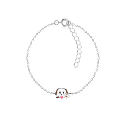 Wholesale Sterling Silver Dog Bracelet - JD21999