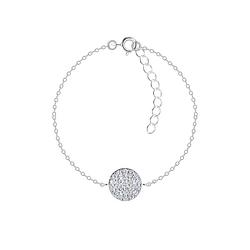 Wholesale Sterling Silver Circle Bracelet - JD23852