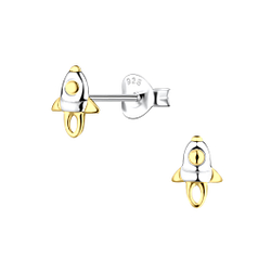 Wholesale Sterling Silver Rocket Ear Studs - JD24498
