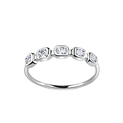 Wholesale Sterling Silver Patterned Ring - JD19240