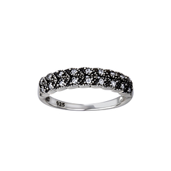 Wholesale Sterling Silver Patterned Ring - JD26111 Wholesale Sterling Silver Patterned Ring - JD26111