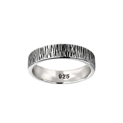 Wholesale Sterling Silver Patterned Ring - JD26142 Wholesale Sterling Silver Patterned Ring - JD26142