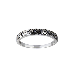 Wholesale Sterling Silver Geometric Ring - JD26156