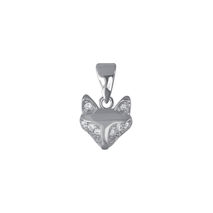 Wholesale Sterling Silver Fox Pendant - JD4521