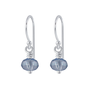 Wholesale Sterling Silver Handmade Bead Earrings - JD2397