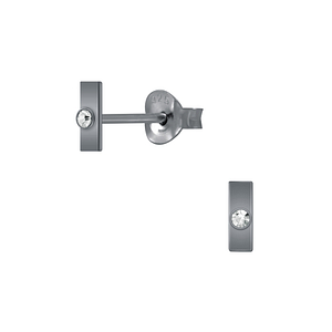 Wholesale Sterling Silver Bar Ear Studs - JD5595