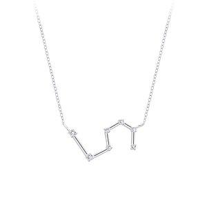 Wholesale Sterling Silver Leo Constellation Necklace - JD7954