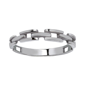 Wholesale Sterling Silver Chain Ring - JD1690