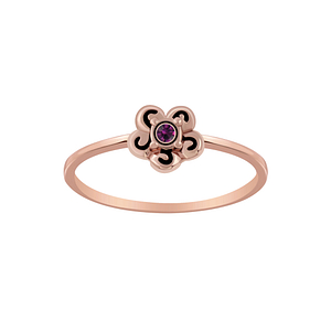 Wholesale Sterling Silver Flower Ring - JD6315