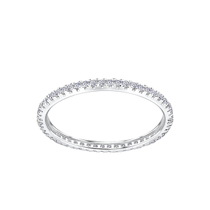 Wholesale Sterling Silver Eternity Ring - JD3714