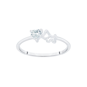 Wholesale Sterling Silver Dog Ring - JD7379