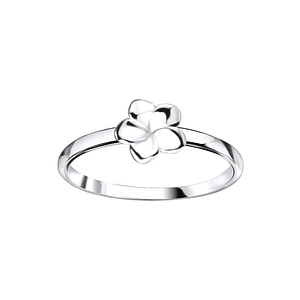 Wholesale Sterling Silver Flower Ring - JD8349
